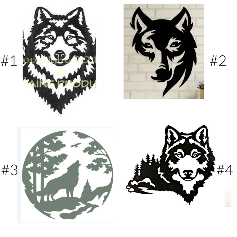 Proof for Becky--Mountain Address Sign + Wolf Options