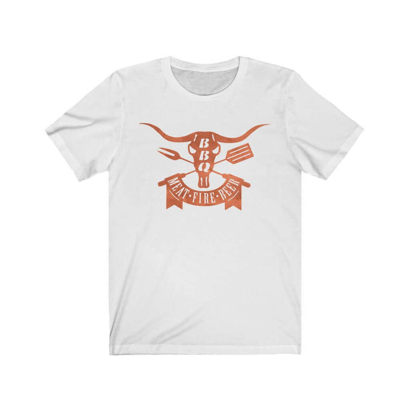 Meat Fire Beer Barbecue T-Shirt