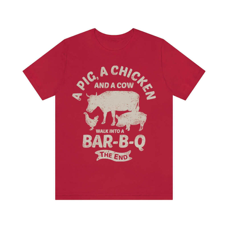 Walk into a BBQ Barbecue T-Shirt