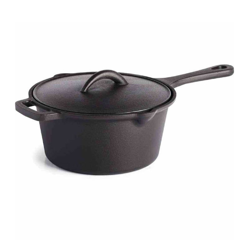 Cast Iron 2L Sauce Pan with Lid